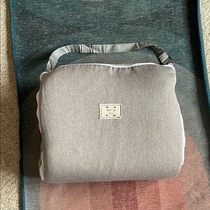 Style Life 11 Gray Travel Pillow with Handle For Newborns